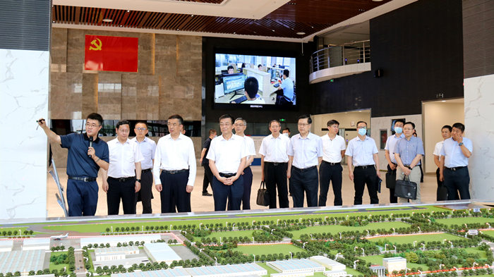 省委常委、副省長王健來集團調(diào)研沈陽航空動力產(chǎn)業(yè)園項目